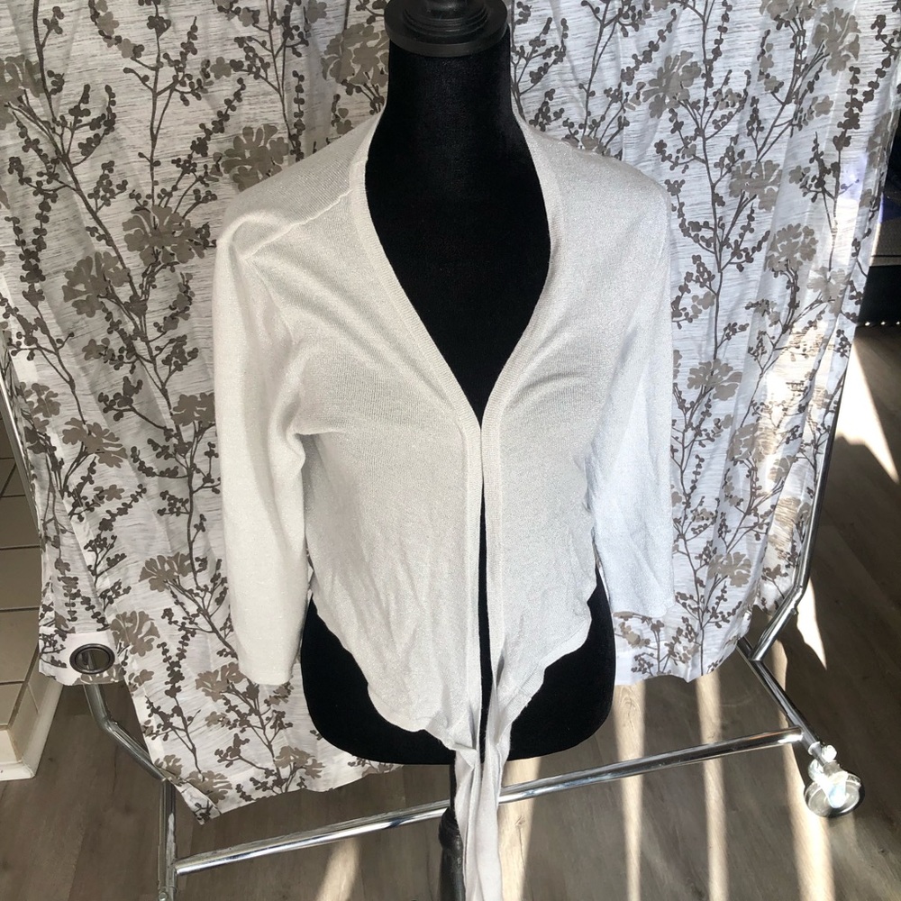 White Cardigan